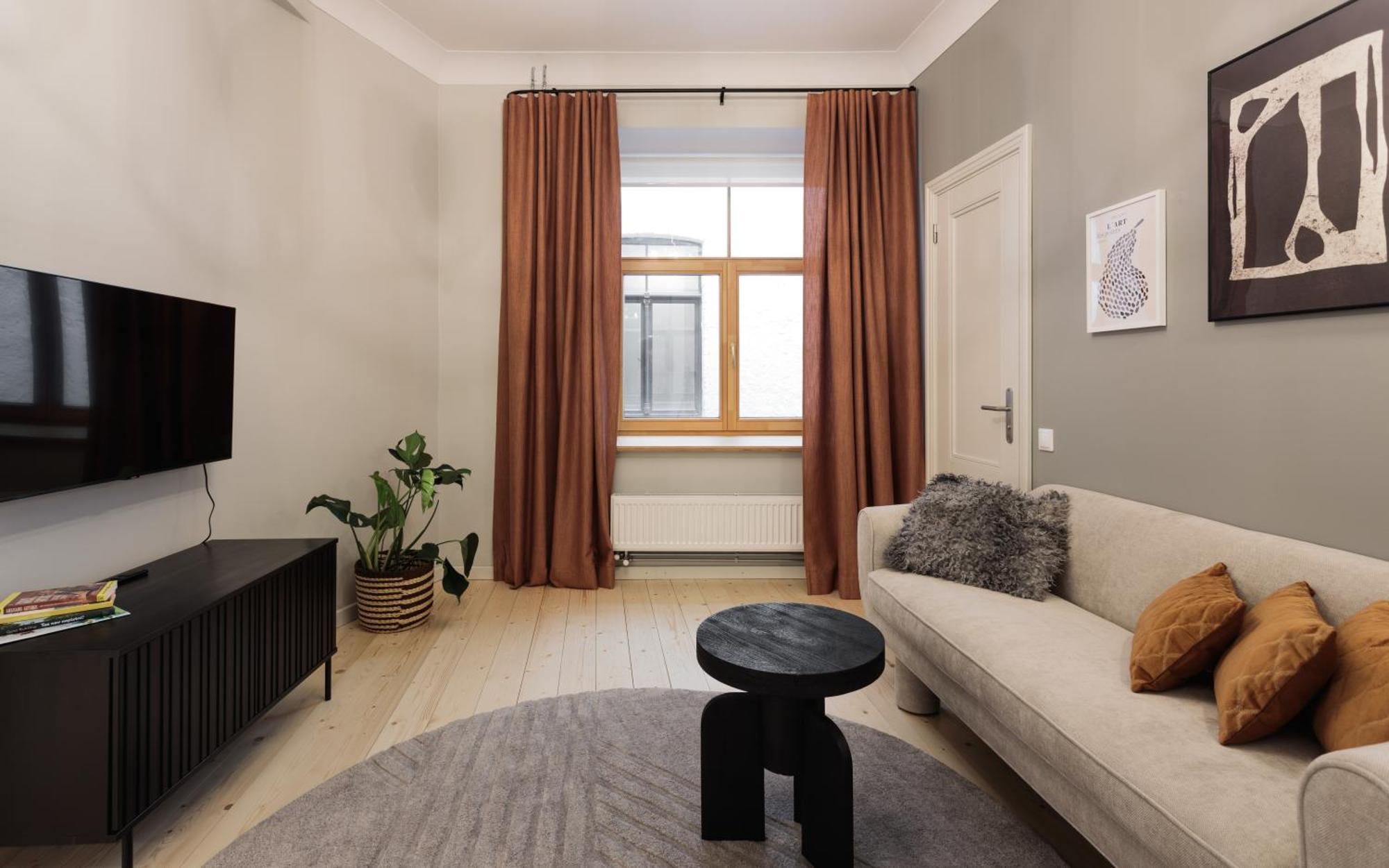 Centra Nams - Center Apartments Cēsis Oda fotoğraf