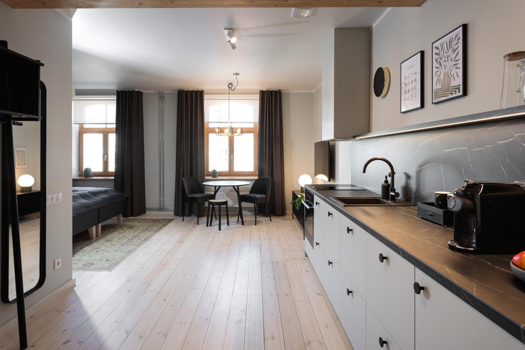 Centra Nams - Center Apartments Cēsis Oda fotoğraf
