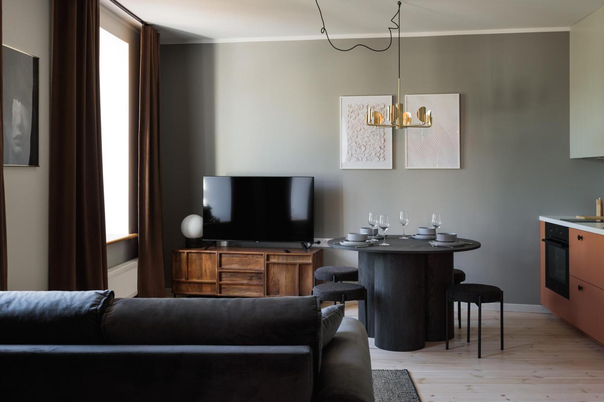 Centra Nams - Center Apartments Cēsis Dış mekan fotoğraf