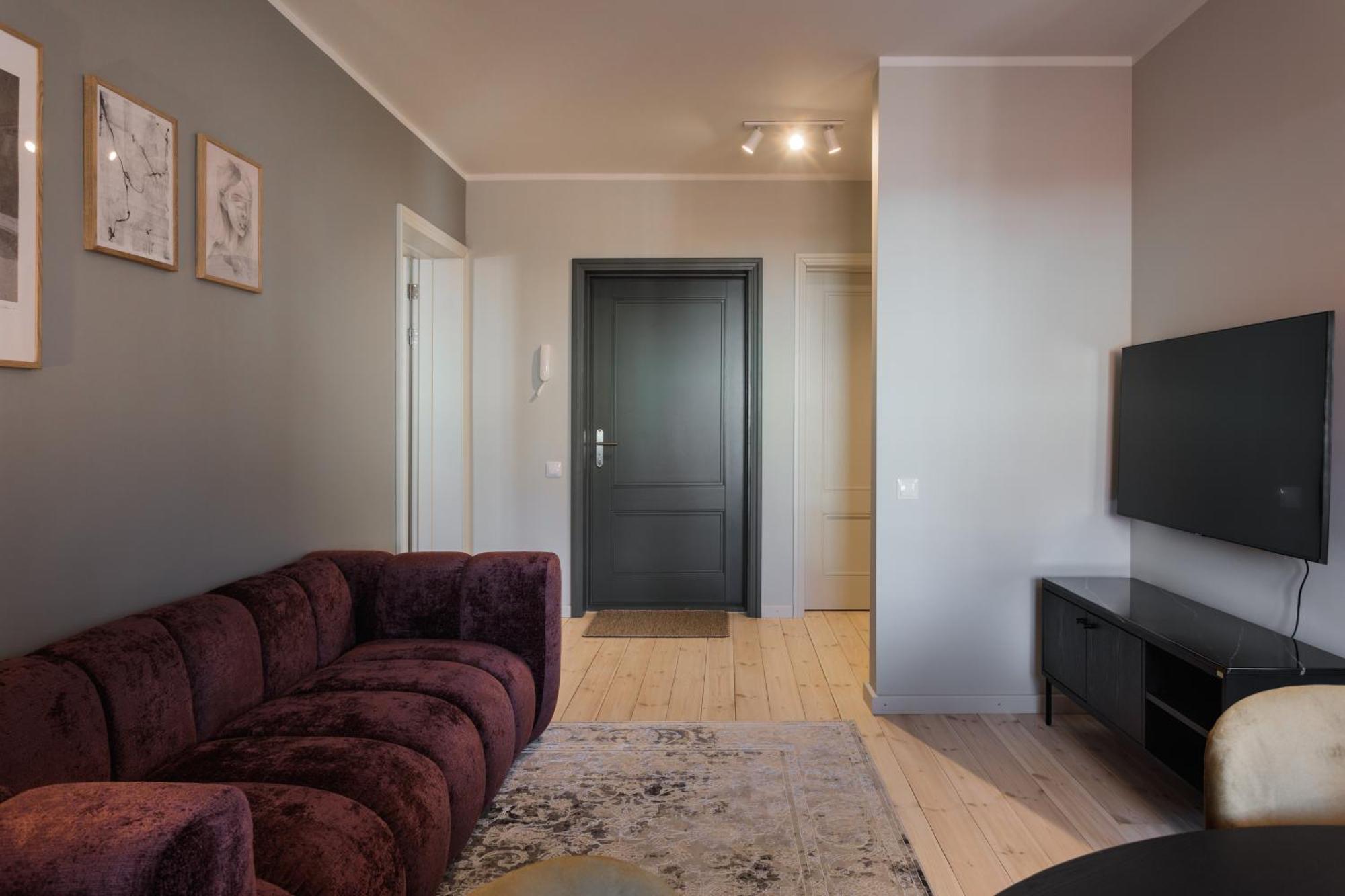 Centra Nams - Center Apartments Cēsis Oda fotoğraf