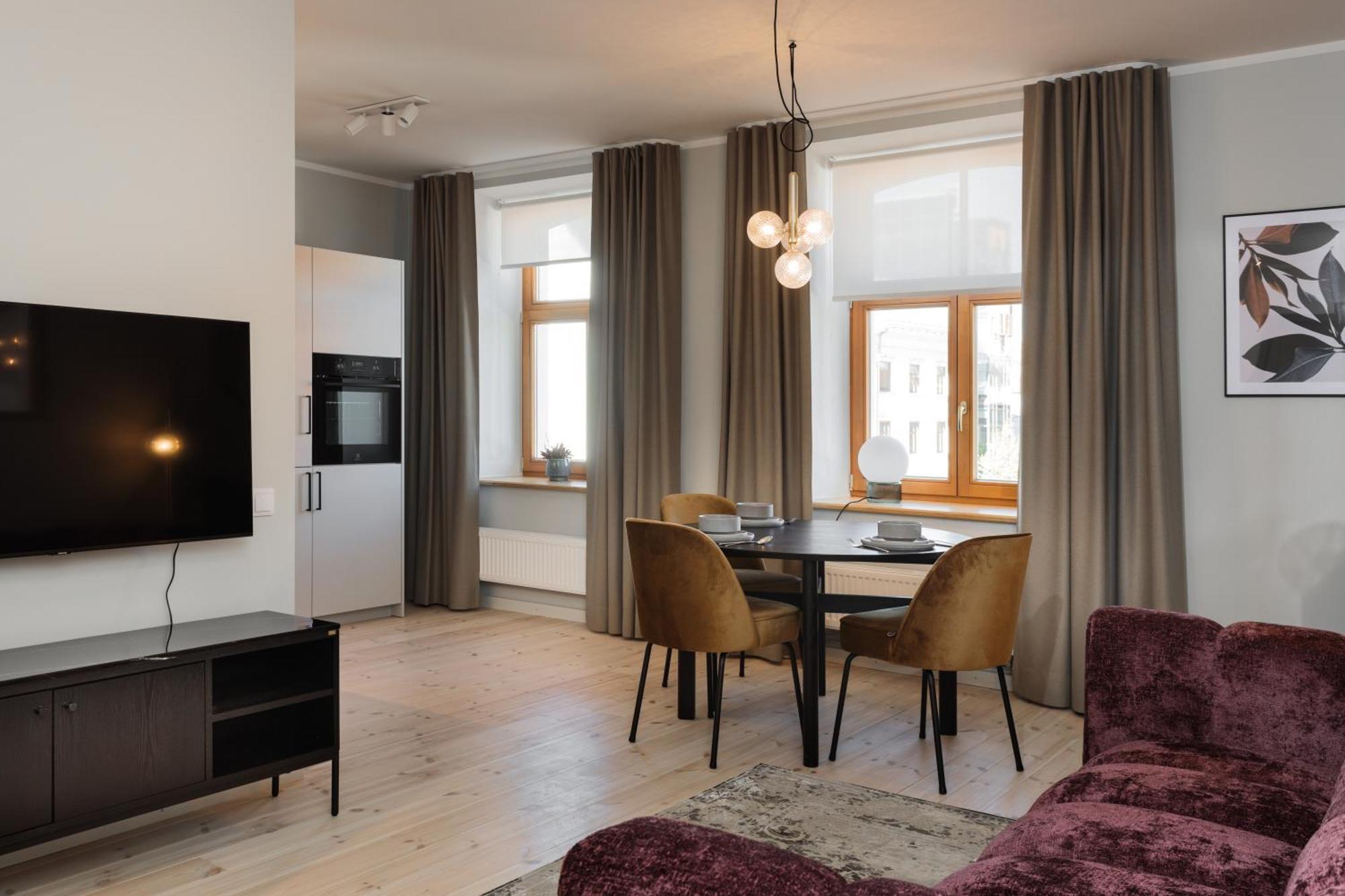 Centra Nams - Center Apartments Cēsis Dış mekan fotoğraf